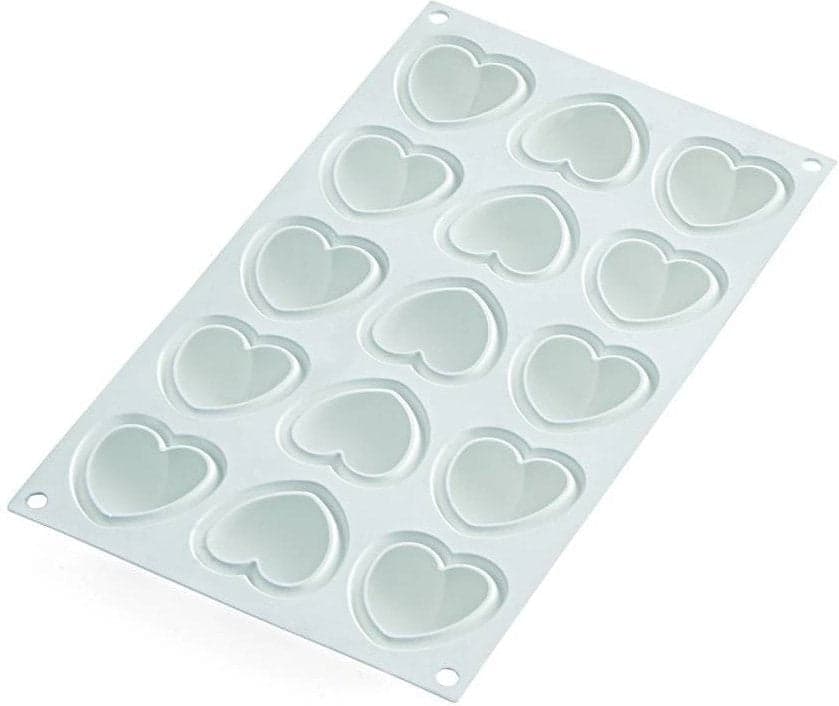 Silikomart – 30 ml Italian Silicone Durable Mould for Both Chocolate Making and Baking – CURVE CUPIDO30