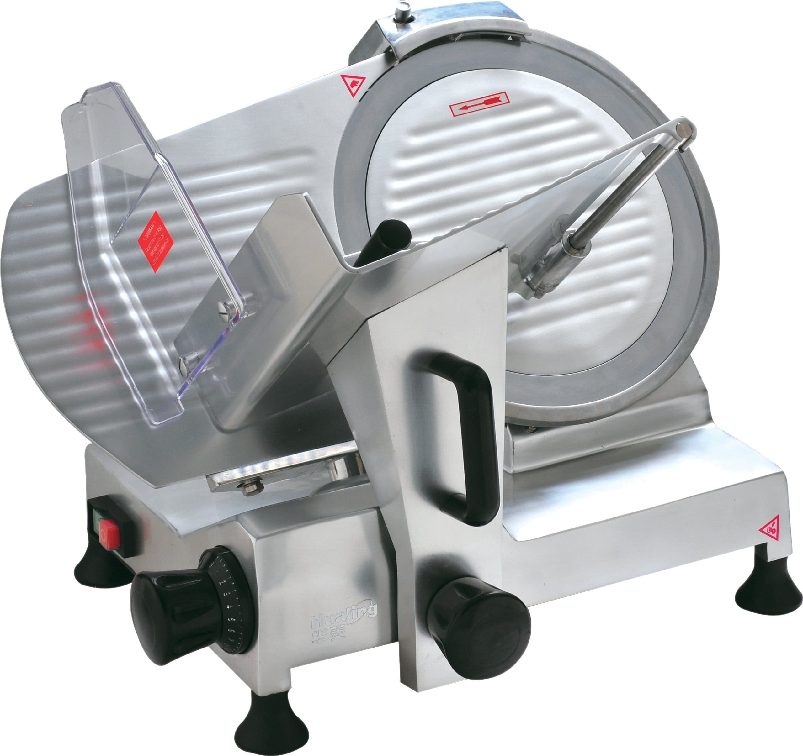 Omcan 12″ Belt-Driven Meat Slicer – 0.33 HP, 110 V