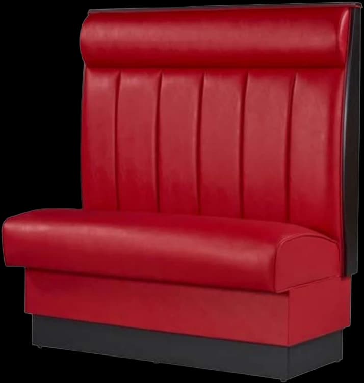 ATS William QuickShip Booth, 6-Channel Head Roll Back, Single, 48" H x 46" L, Grey