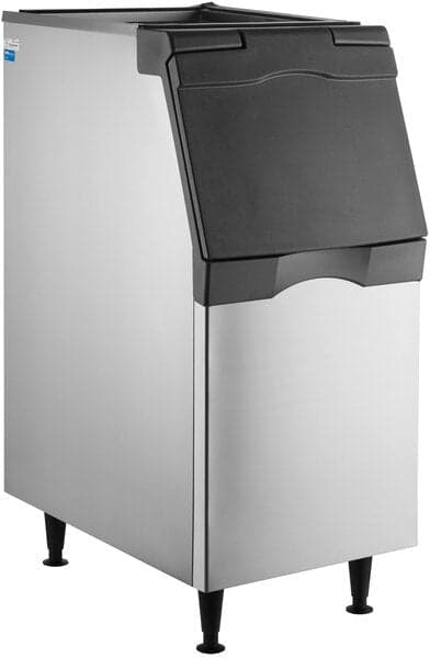 Scotsman B322S 22″ Modular Ice Storage Bin with Metallic Exterior – 370 Lbs. Capacity
