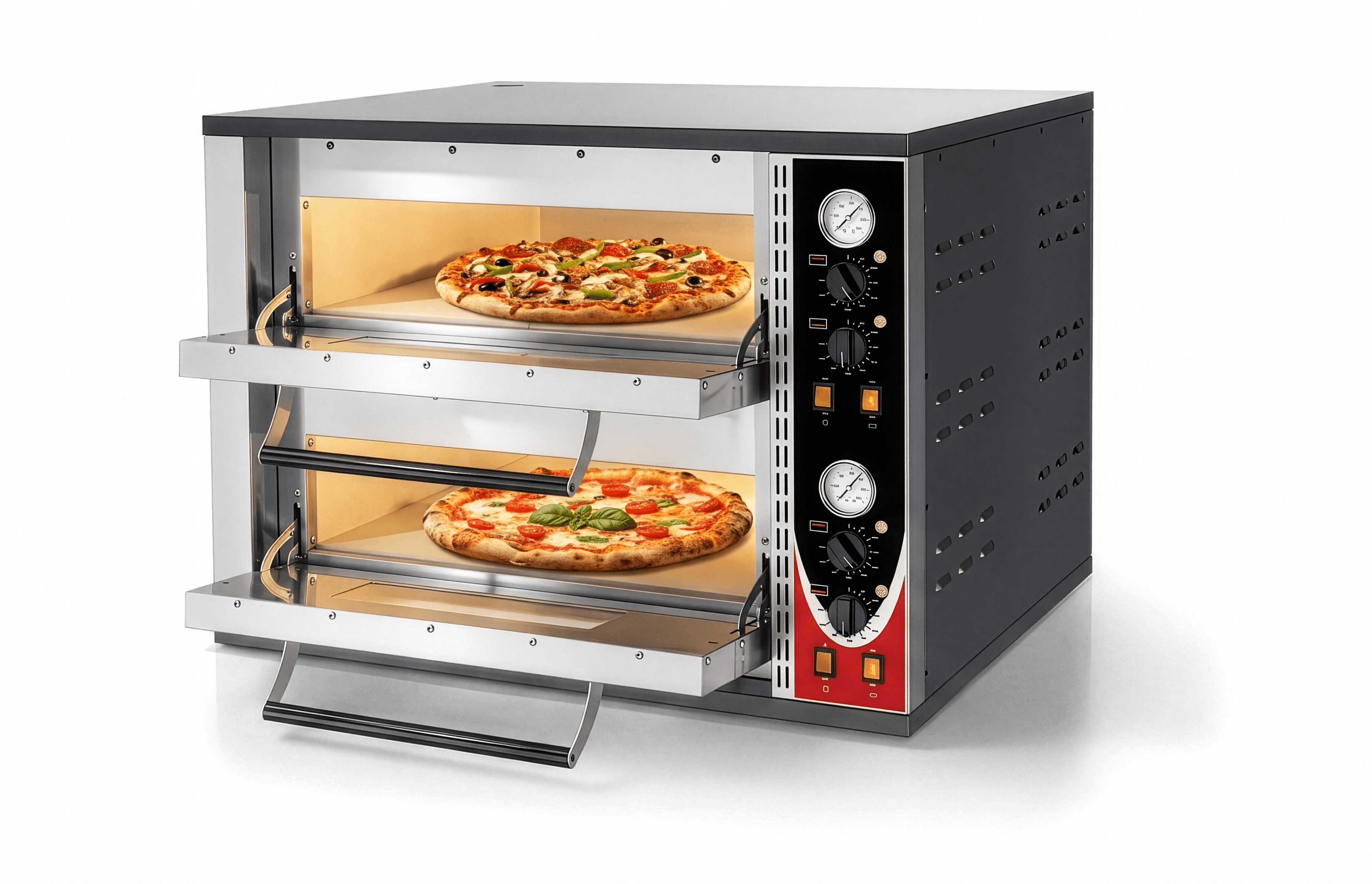 Eurodib – Double Deck Pizza Oven, 24in x 24in, 220/60/3 – VOMERO