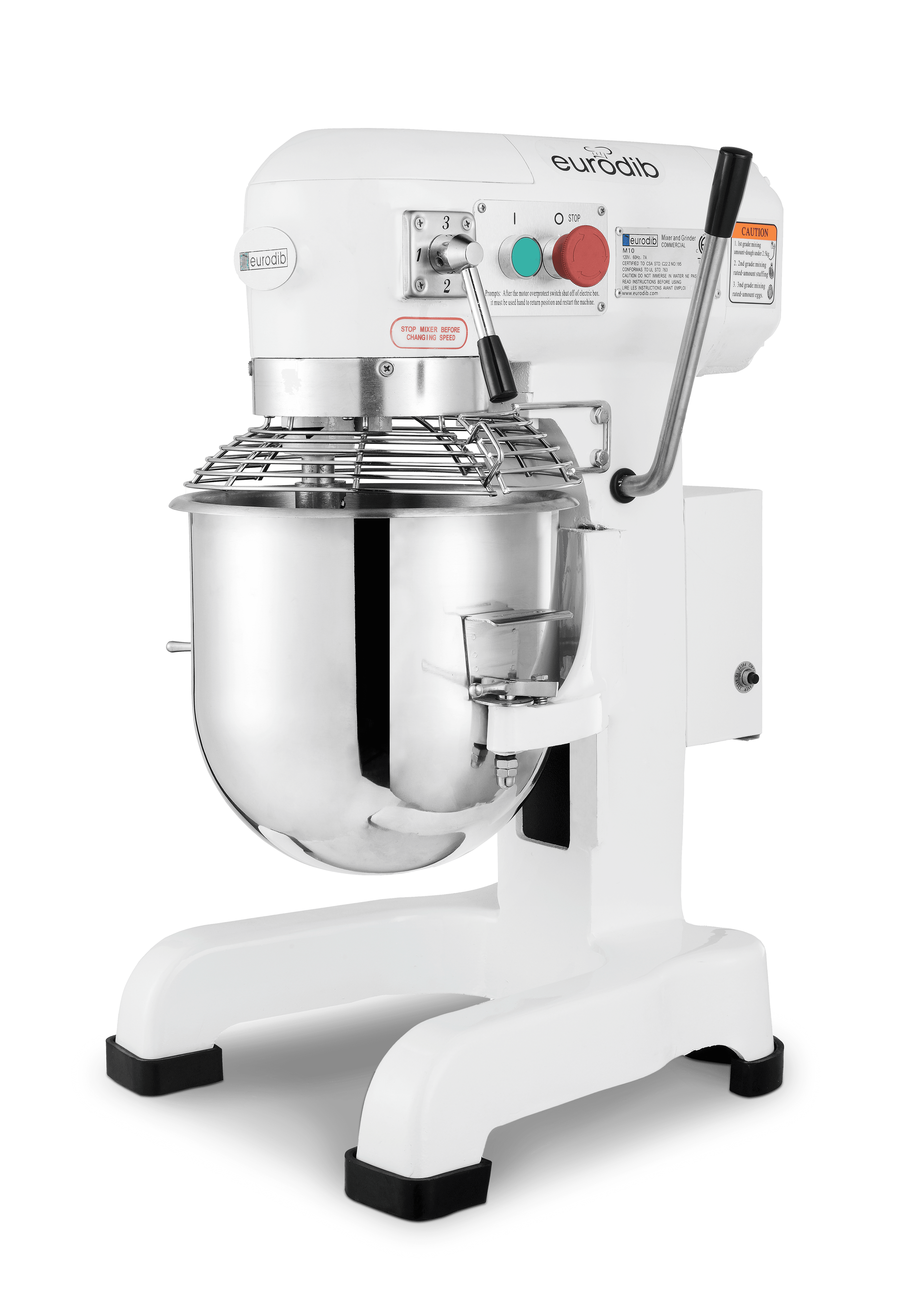 Eurodib M10 Planetary Stand Mixer