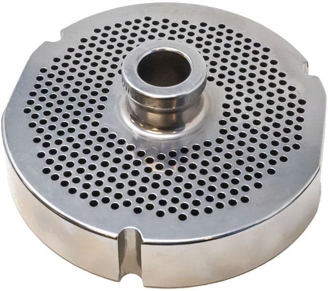 Stainless Steel #52 machine plate with hub 3.2mm (1/8″) – three notches/ two flat sides