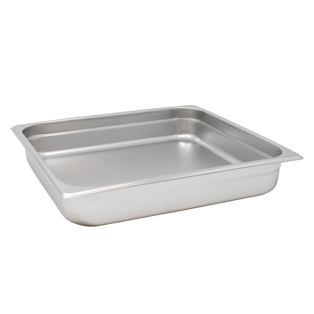 GN 2/3 Two-Third-Size Stainless Steel Steam Table Pan – 2.5″ Deep