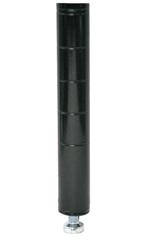 84″ Black Epoxy Post with Leveler