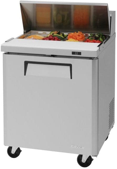 Turbo Air – M3 Series 28″ Stainless Steel Refrigerated Sandwich Prep Table with 1 Door – MST-28-N (ETA 5-6 Weeks)