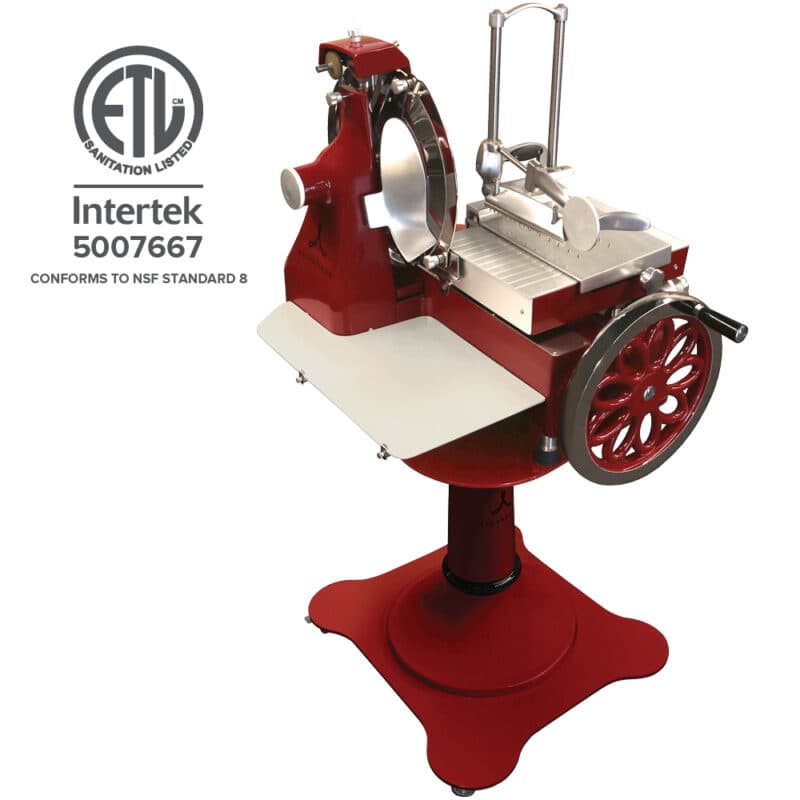 Arcobaleno – Isabella 11.8″ Red Flywheel Slicer – AV300