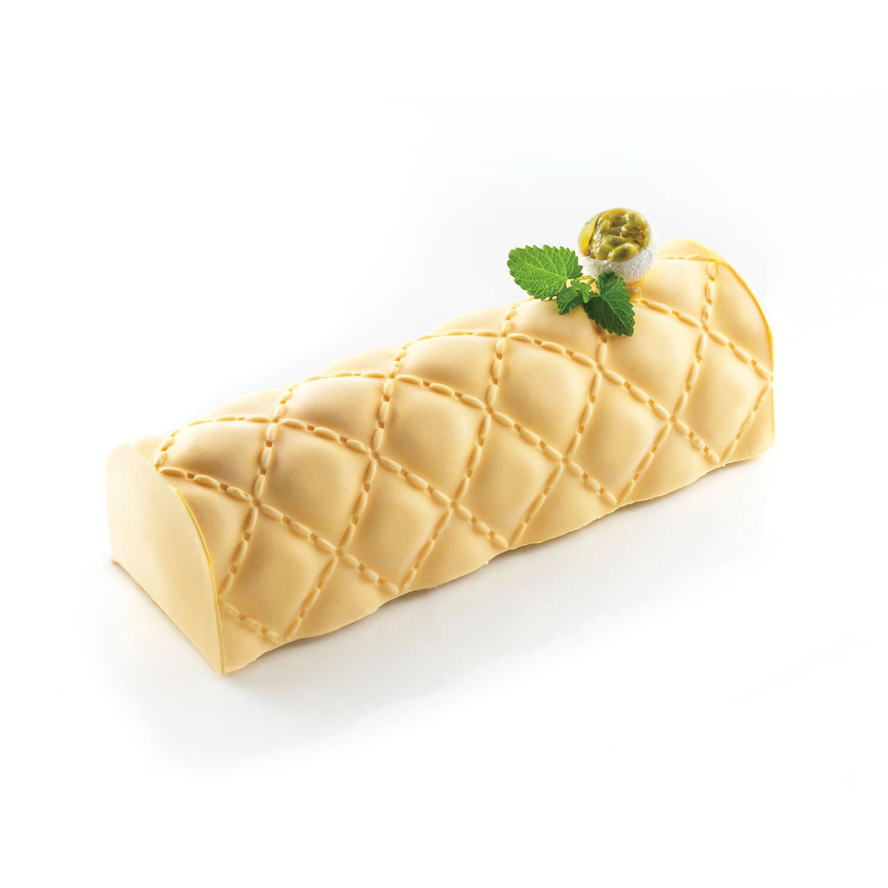 Silikomart – TortaFlex Matelasse Buche Mold Kit – MATELASSE KIT BUCHE