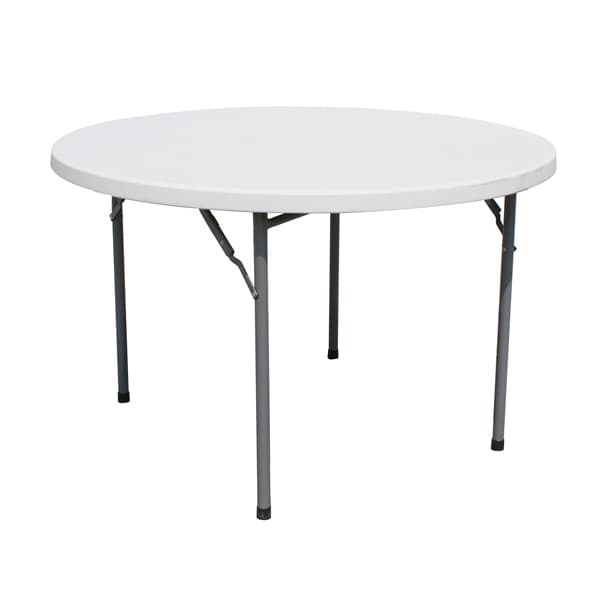 59" Solid Round Folding Table