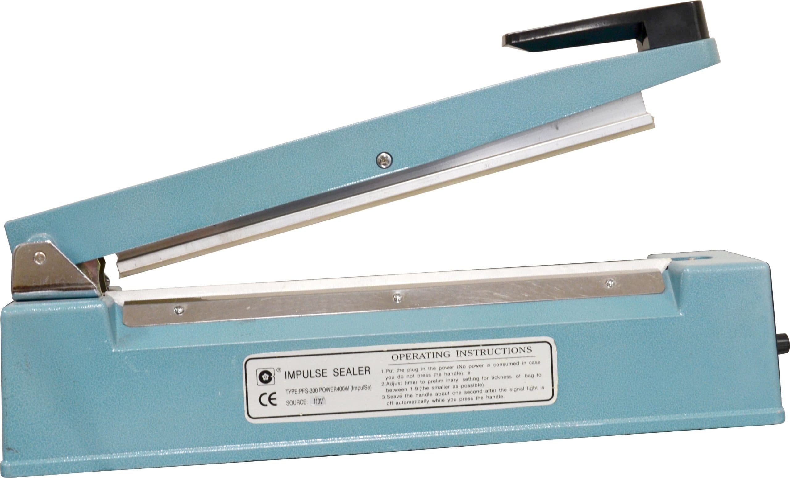Portable Impulse Sealer with 20″”seal bar and 2 mm seal width