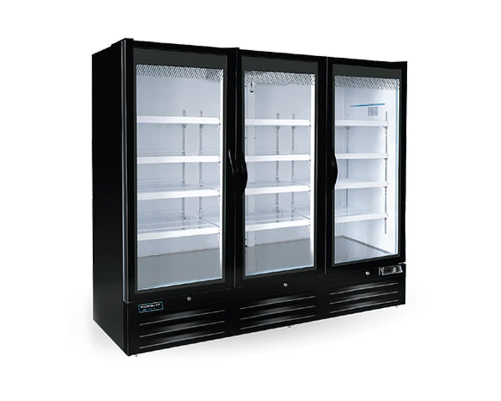 Kool It – LX-74RE – Fridge – 3 Glass Door – 79 Inch
