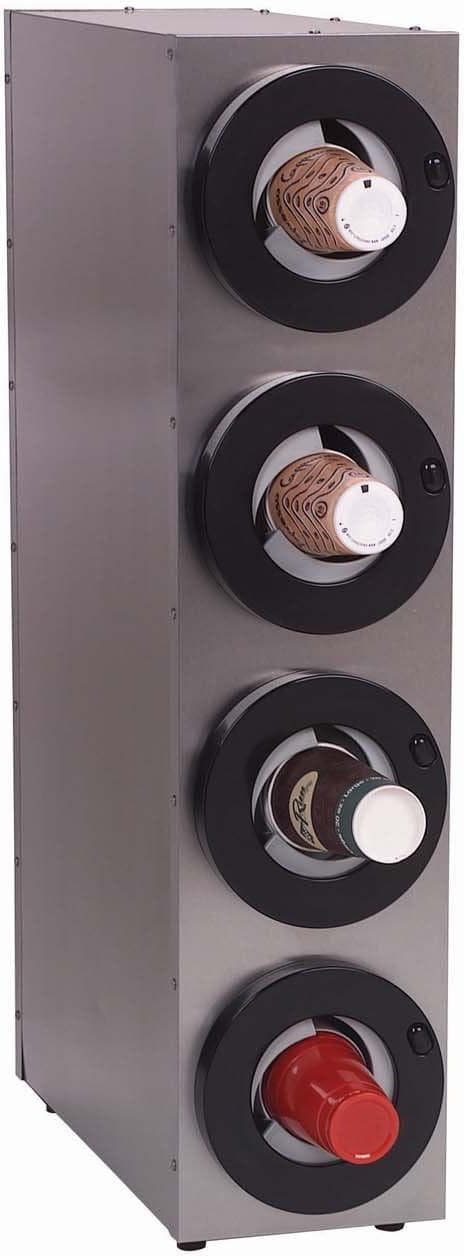 Antunes - DACS-40 Dial-A-Cup Disposable Cup Dispenser, 4 DAC-10 Components - DACS-40 (ETA 4-6 Weeks)