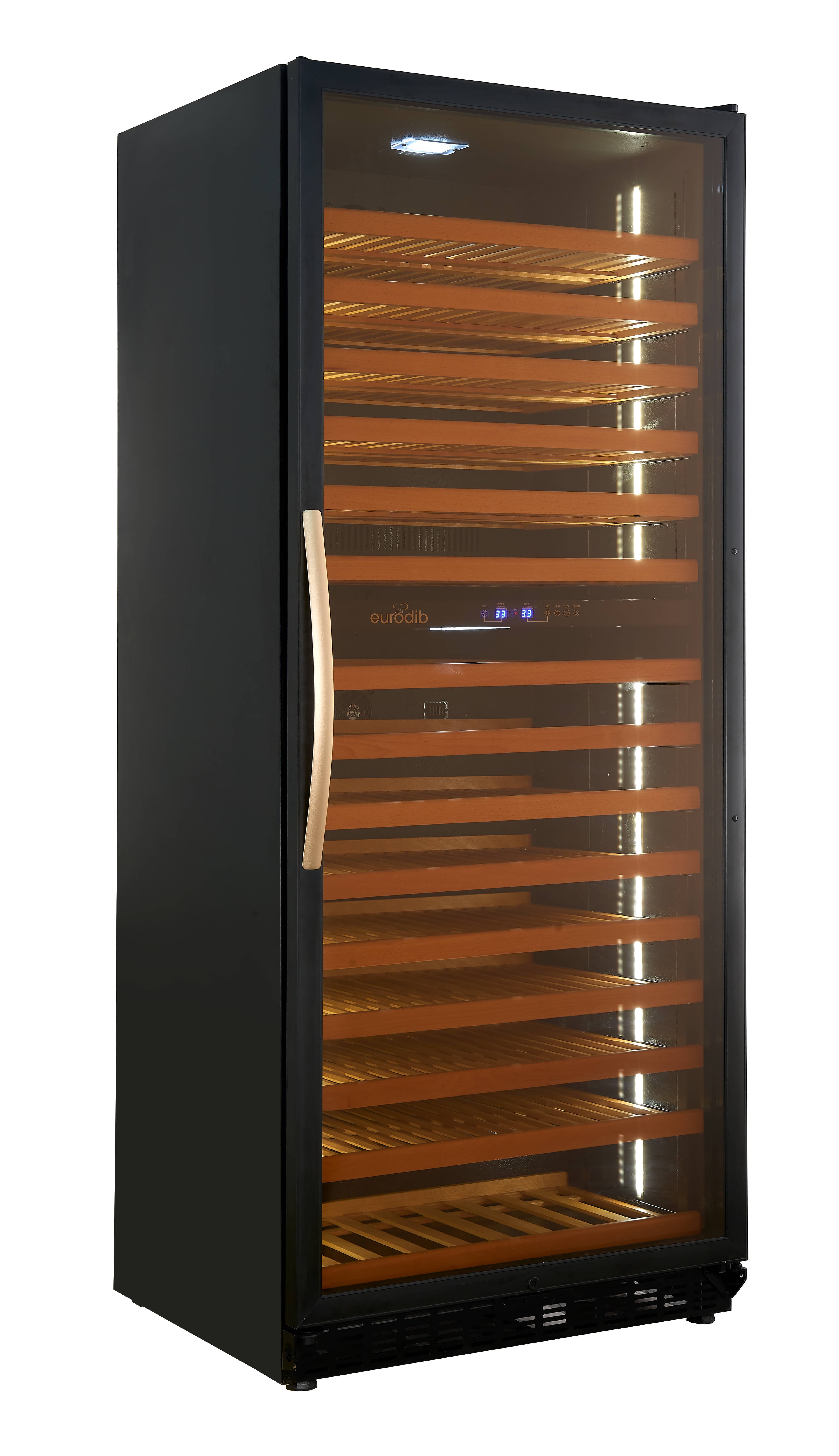 Eurodib USF328D 32″ Dual Temperature Wine Cabinet – 255 Bottles