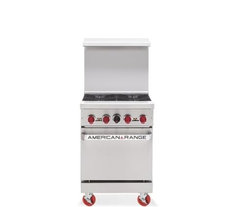 American Range – 24” PROFESSIONAL RANGE – AR-4-RANGE