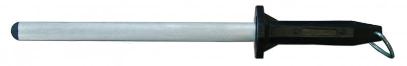 14" Diamond Sharpening Steel with Black Handle