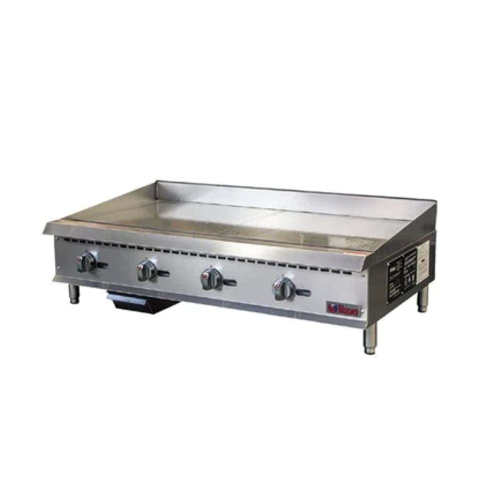 Ikon ITG-48 48″ Natural Gas Griddle With Thermostatic Control – 120,000 BTU