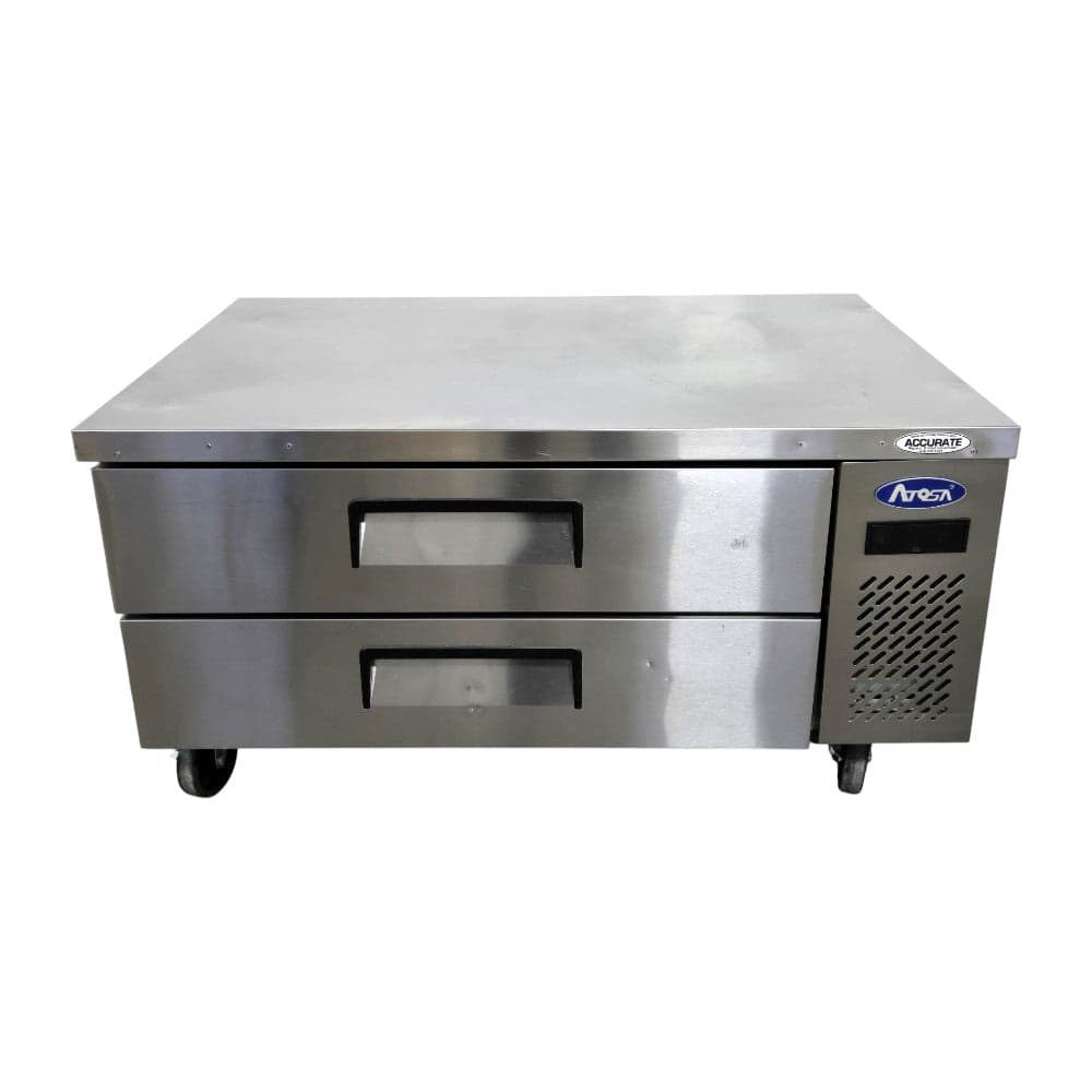 Atosa MGF8450GR Refrigerated Chef Base - 2 Solid Drawers - 48 Inch