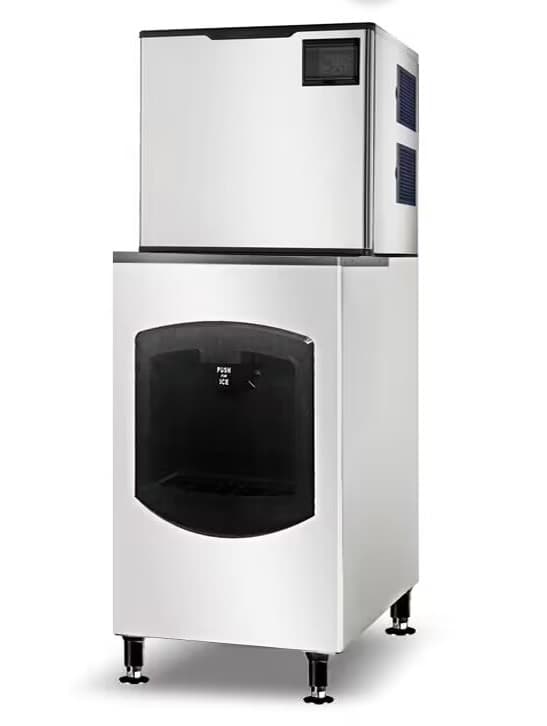 30″ Ice Maker Machine and Dispenser with 220 lb. Ice Bin – Ice Yield 500 lb. per Day
