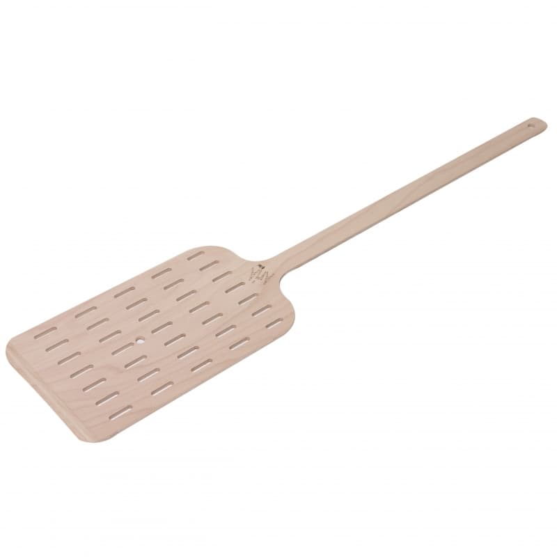 Linea Dori 9.4″ x 15.7″ Perforated Beech Peel with 30″ Handle
