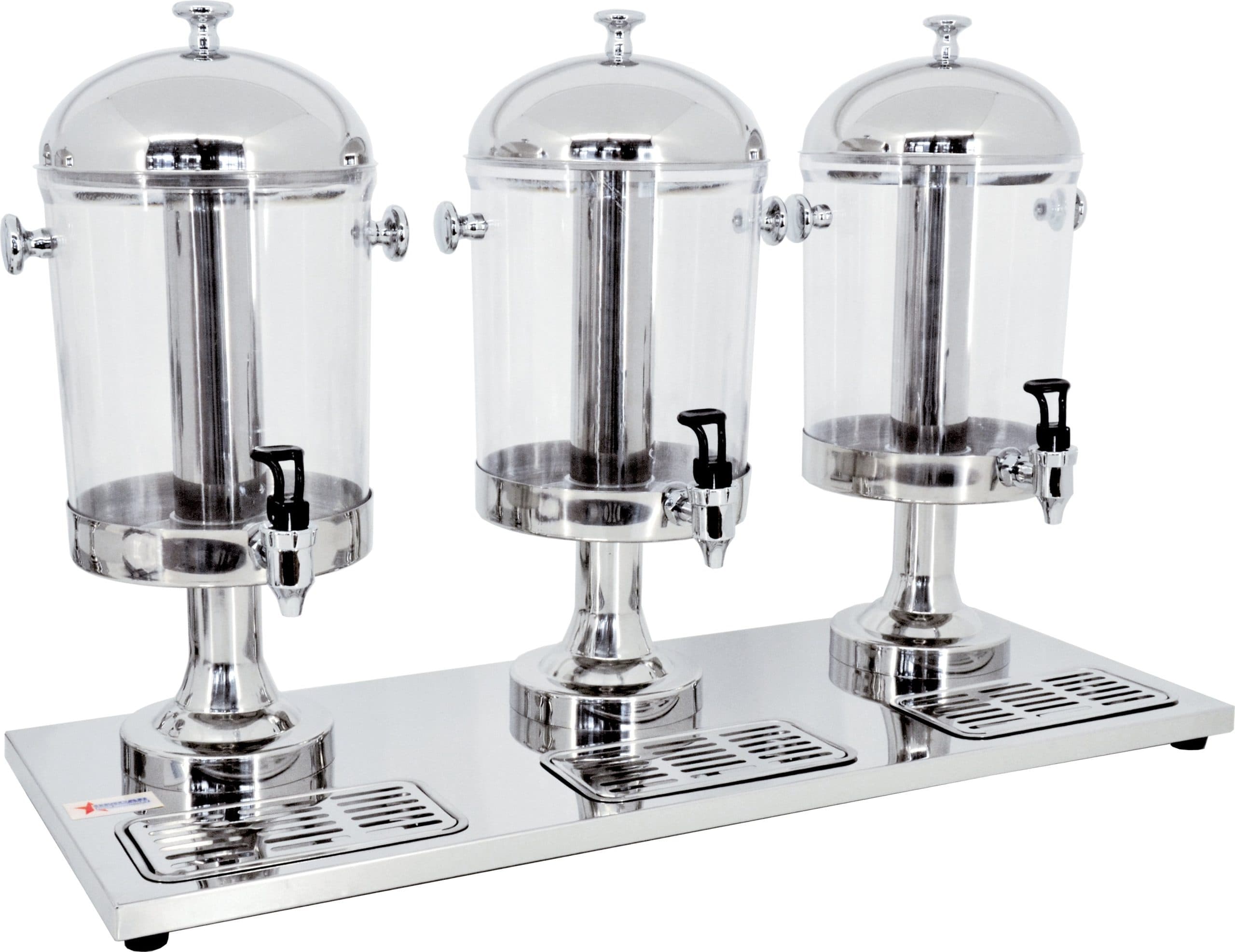 3 x 8 qt Triple Ice-Cooled Juice Dispenser