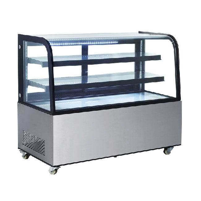 New Air NDC-017-CG 60″ Curved Glass Refrigerated Display Case