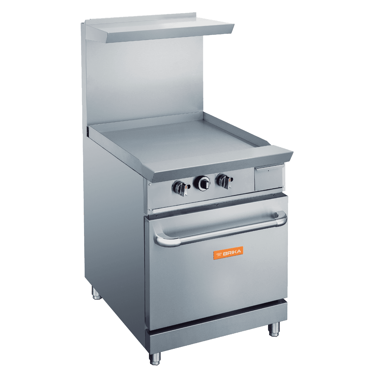 Brika BGR-G24 Gas Range with 24″ Griddle