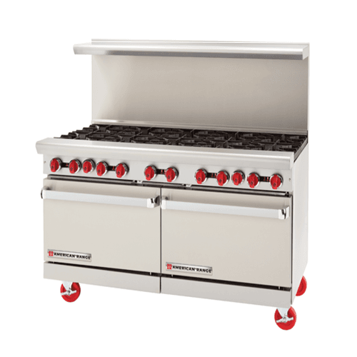 American Range AR-12G-8B-NG 60″ Natural Gas Range With 12″ Griddle
