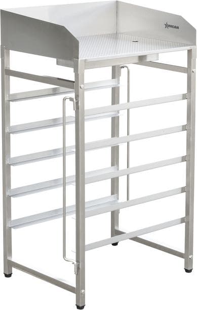 17.5″ x 24″ x 42″ Stainless Steel French Fry Dump Station