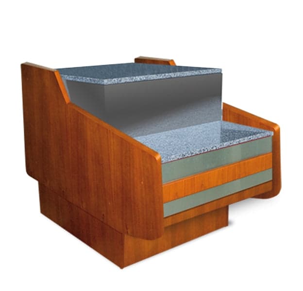 Igloo COCSW62 62½″ Cash Counter, Matches SANWD Deli Cases