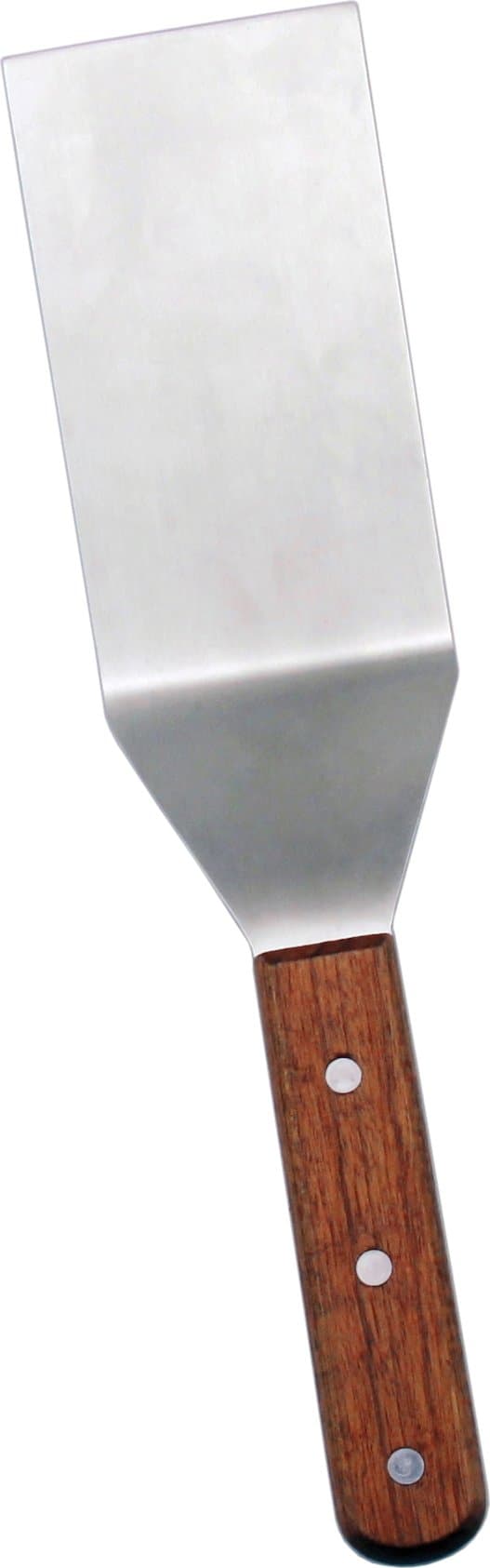 Kitchen Steak/Burger Turner with 5 1/8″ x 2 5/6″ and Wooden Handle