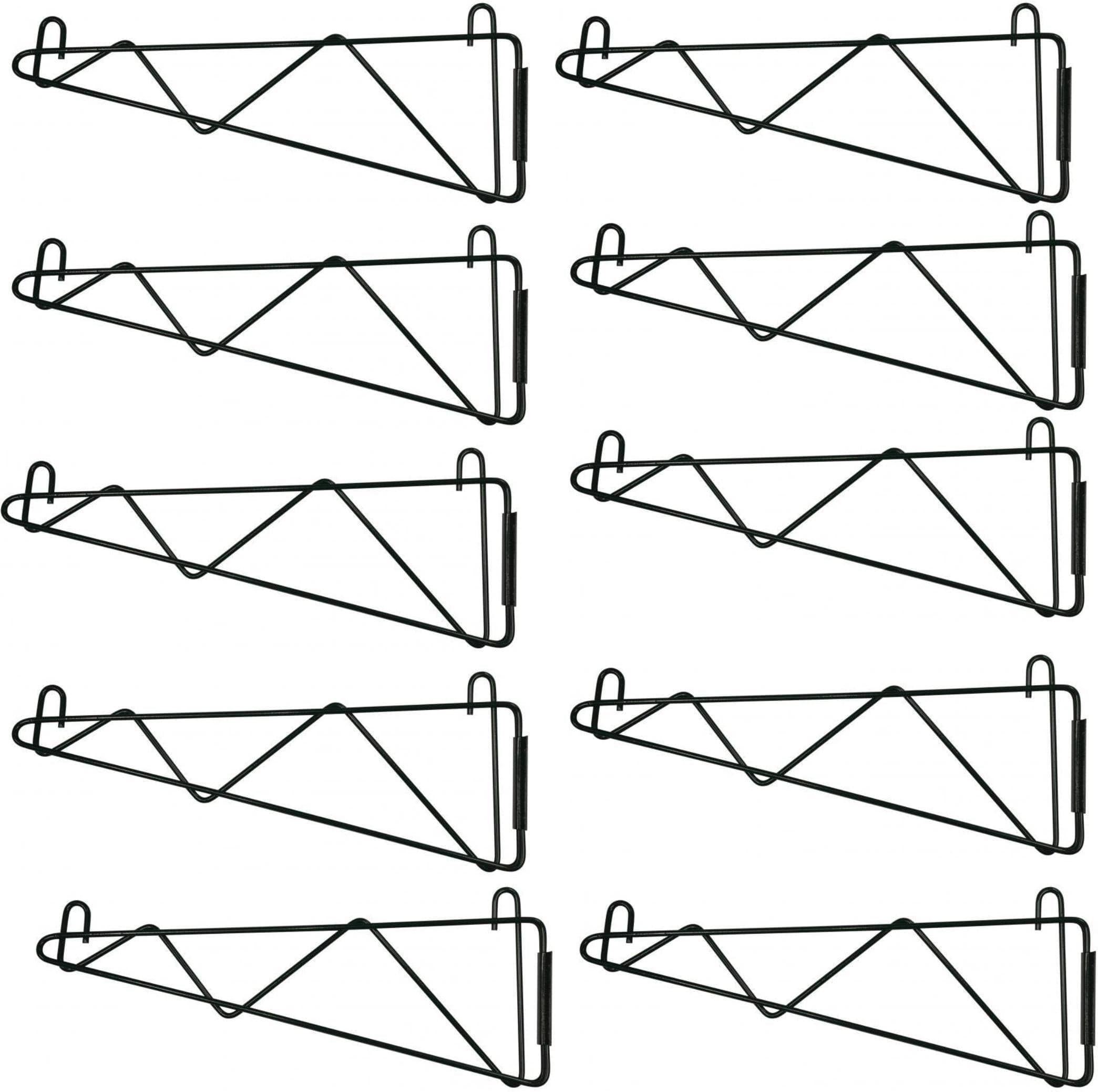 21″ Epoxy Coated Wall Bracket for Wire Shelving