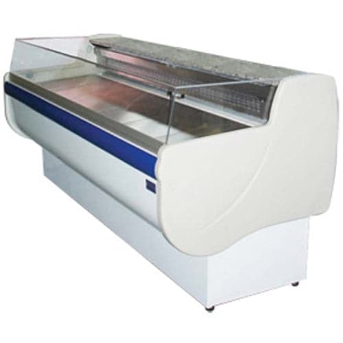 Igloo MLMD8 99¼″ Slim Line Self-Service Refrigerated Low Merchandiser, 33″ Deep