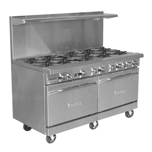 Royal RR-10 60″ Natural Gas Range With 10 Open Burner