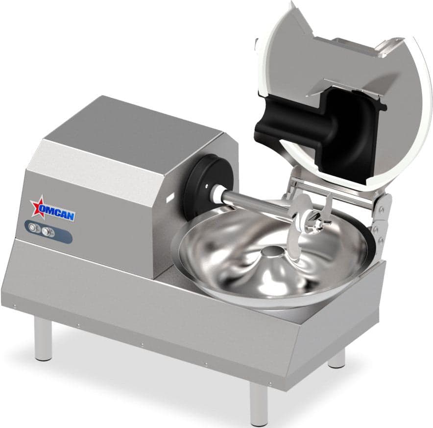 Trento 8 qt (10 lb.) Commercial Electric Bowl Cutter – 1 HP (750 W), 120 V