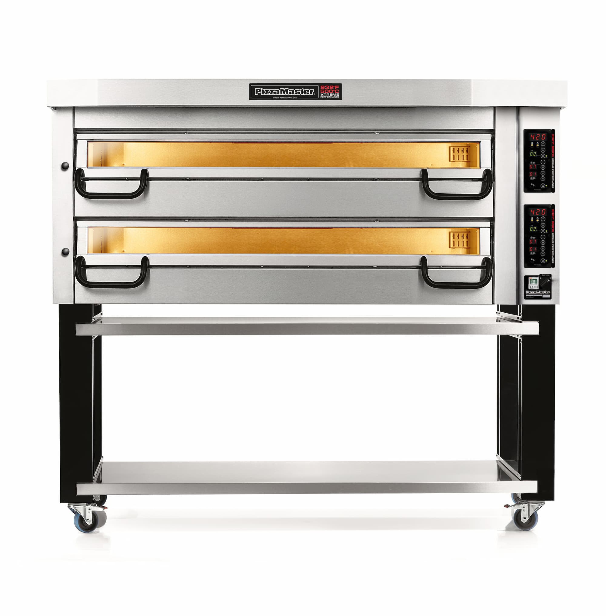 PizzaMaster – 900 Series 1 Stone Hearth, 3 Deck, Modular Electric Pizza Oven – PM 913ED