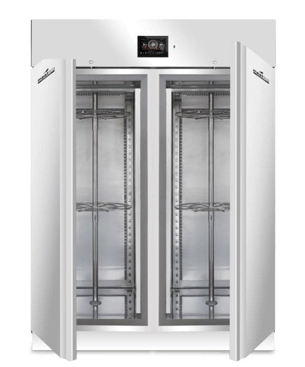 Meatico – ALL IN ONE 1500 Curing Cabinet, Double Door, Charcuterie, Stainless Steel – AC861B