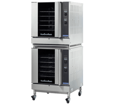 Turbofan – Full Size Sheet Pan Digital / Gas Convection Double Stacked Ovens – G32D5/2