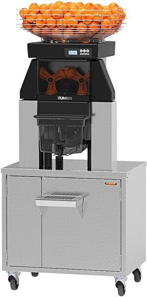 Zummo - Z40 Nature Adapt 120V Commercial Juicer with Service Cabinet, 40 Fruits/Minute - CS40-N80
