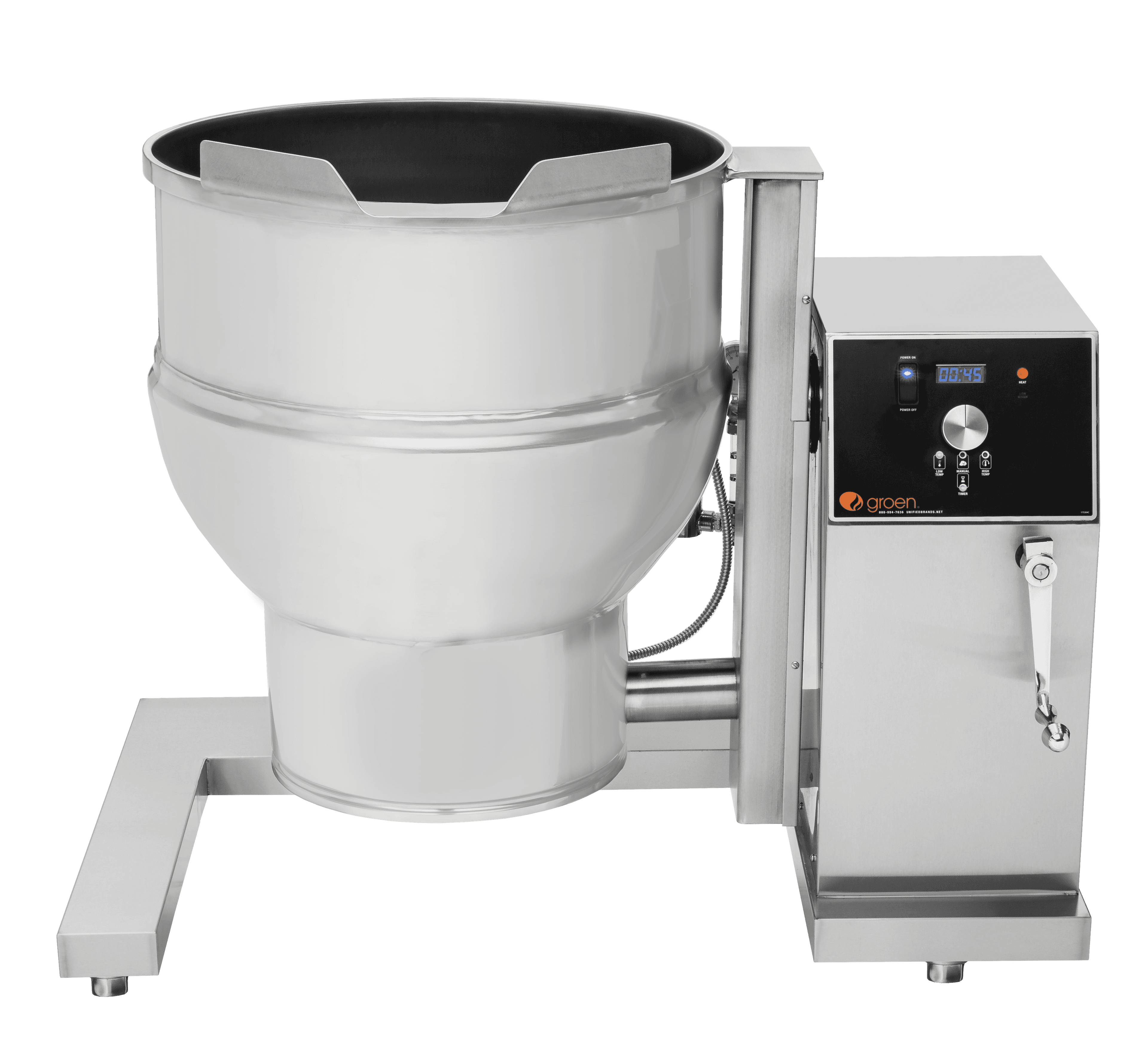 Groen – Steam-Jacketed Kettle, Crank Tilt, Floor, Electric – DEE/4-20A
