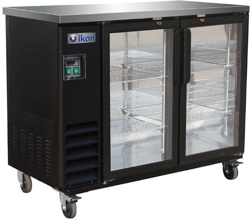 Ikon IBB49-2G-24 49″ Glass 2-Door Back Bar Cooler