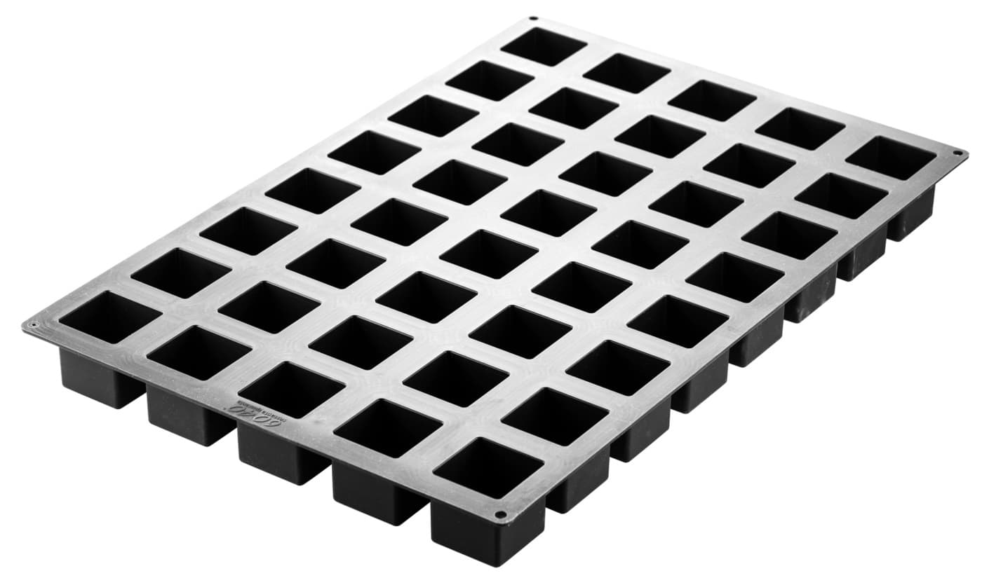 Silikomart – 60×40 Series Cube Mold – SQ081