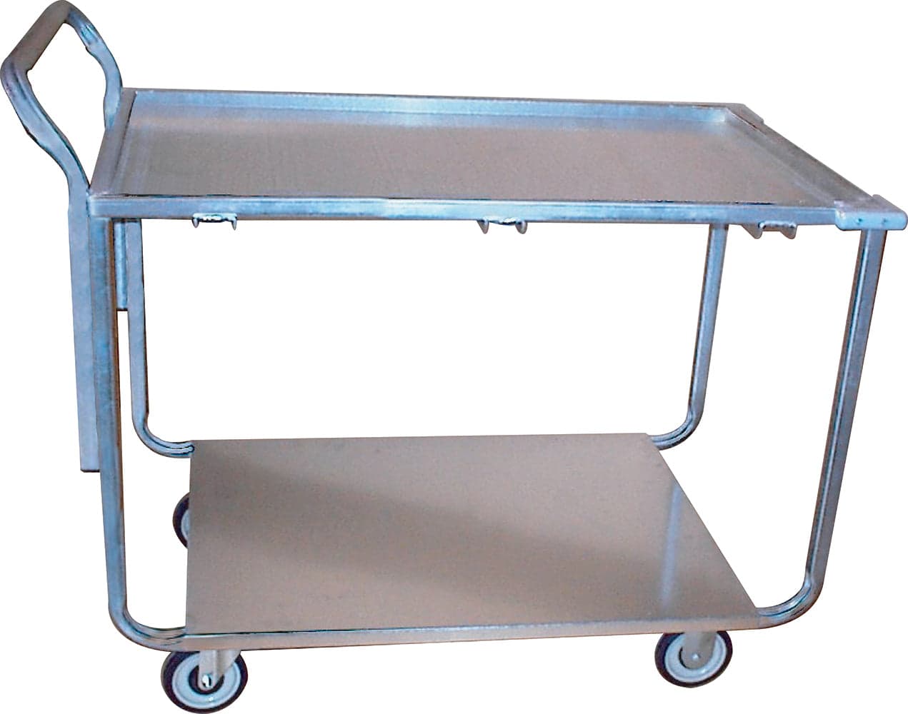 Winholt - 25" x 43" Galvanized Steel Wet Produced Cart - WPT-2340