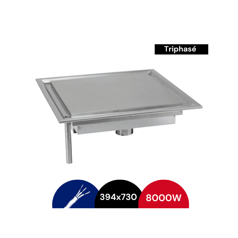 Adventys P4IM Induction Plancha/Griddle