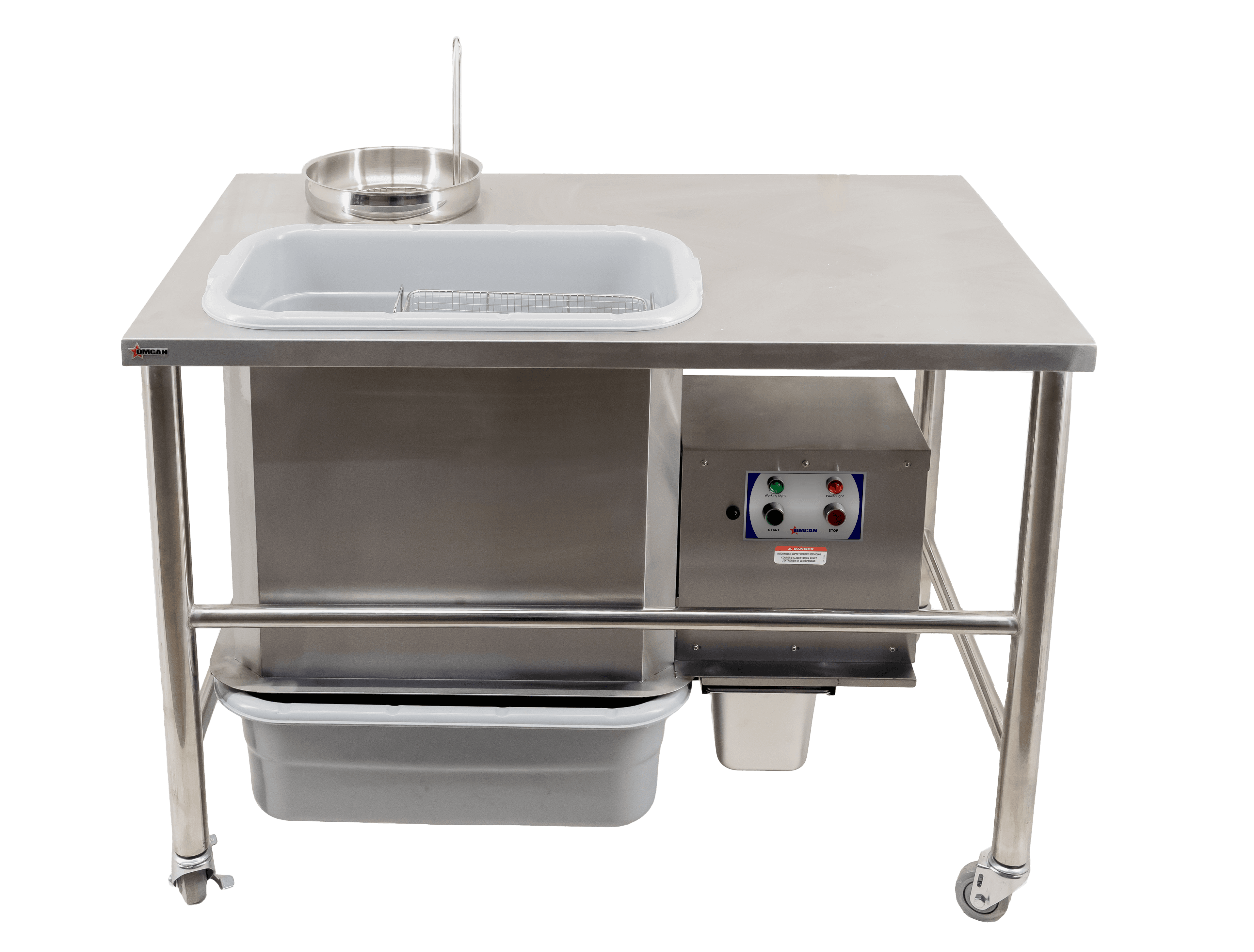 48″ Breading Station with Clump Sifting