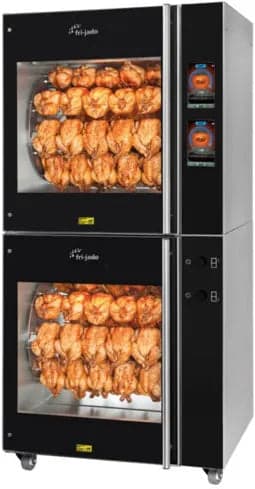 Fri-Jado - TDR 7+TDR 7 S 39.25" W Stainless Steel Turbo Deli Rotisserie Oven with Smart Control - 9299560