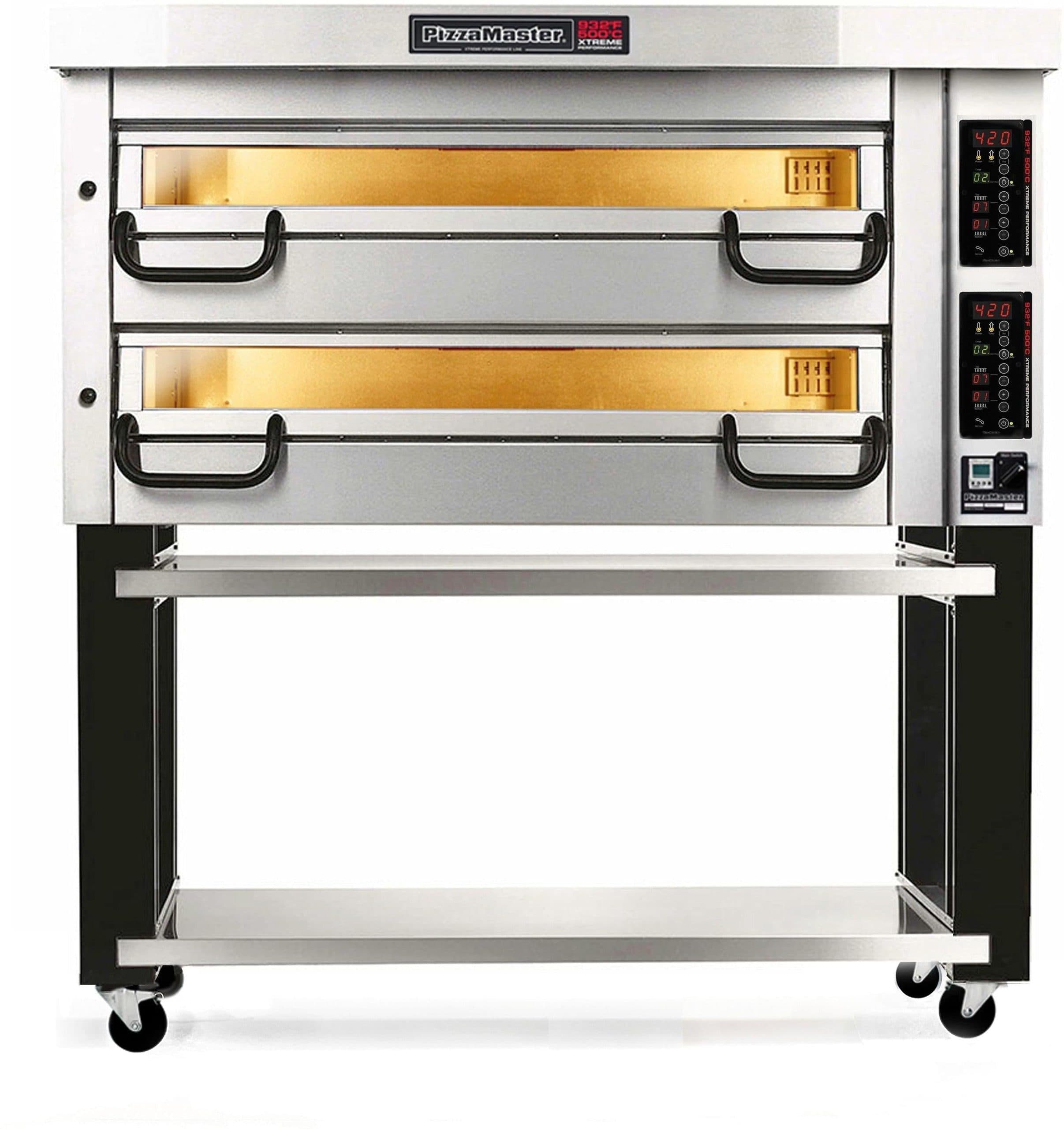 PizzaMaster - 700 Series 3 Stone Hearth, 2 Deck, Modular Electric Pizza Oven - PM 732ED
