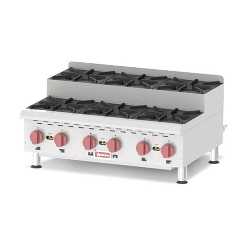 Omcan CE-CN-0636-S 36″ Step-Up Gas Hot Plate