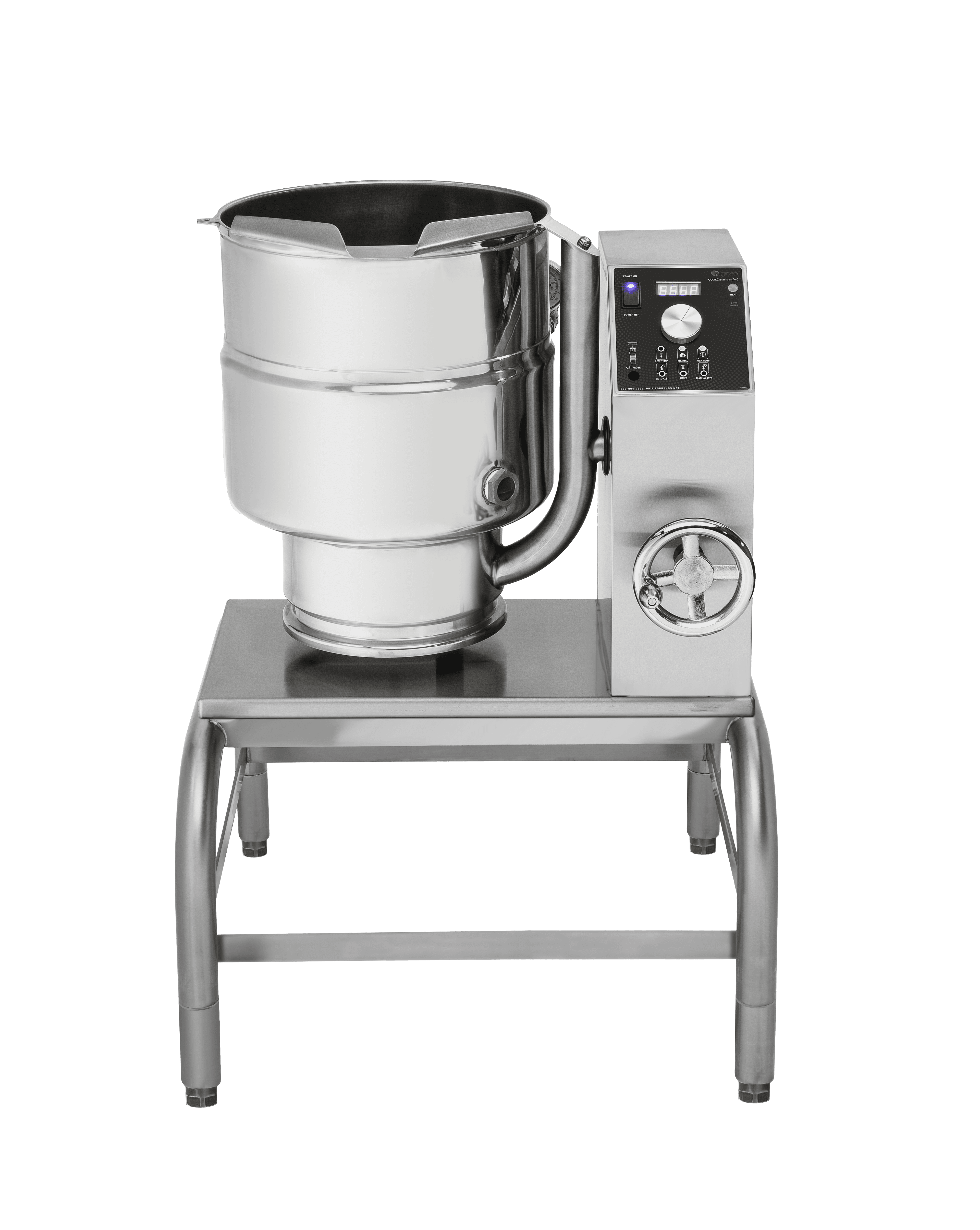 Groen – Steam-Jacketed Kettle, Crank Tilt, Table Top, Electric – TDBC-40C2T