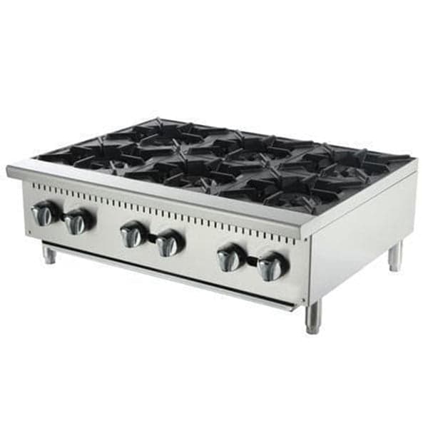 HOTZONE – 6 BURNER GAS STOVE MANUAL 36″