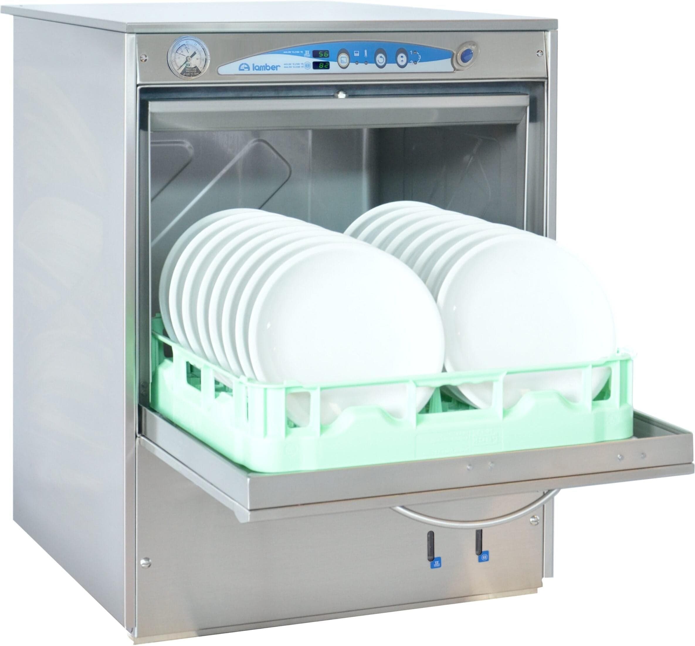 Lamber – F99EKDPS Deluxe High-Temperature Undercounter Dishwasher – LMSF99EKDPS